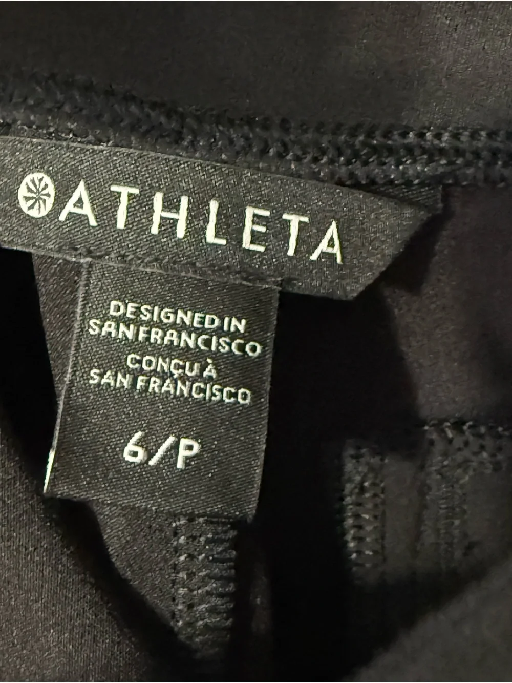 Athleta Endless Pant Black 6P new with tags - Picture 4 of 14